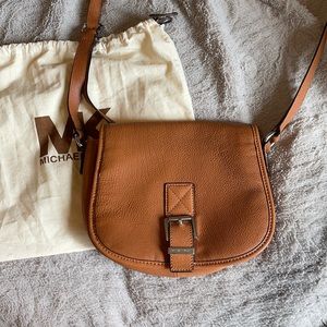 Michael Kors Crossbody Bag Brown Leather LIKE NEW